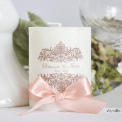 Sviečka - darček pre svadobných hostí #16