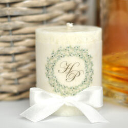 Sviečka - darček pre svadobných hostí #10