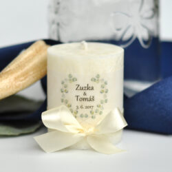 Sviečka - darček pre svadobných hostí #7