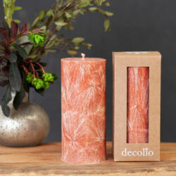 Kryštalická sviečka Cinnamon - veľká