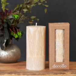 Kryštalická sviečka Buttercream - veľká