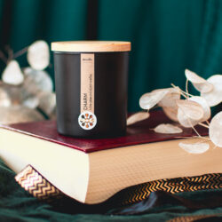 Sójová sviečka Charm s dreveným knôtom