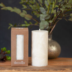 Kryštalická sviečka Ivory - malá