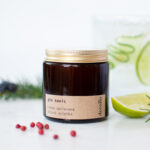 Sójová sviečka Gin tonic