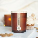 Sójová sviečka Gingerbread s dreveným knôtom