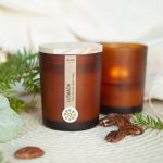 Sójová sviečka Luskáčik s dreveným knôtom