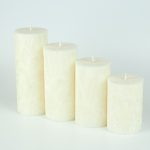 Veľké adventné sviečky Ivory