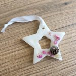 Voňavá dekorácia na zavesenie Pink Star