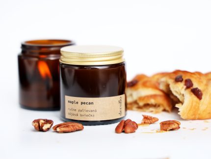 Sójová sviečka Maple pecan