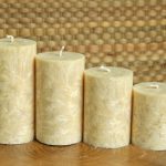 Adventné sviečky Sandcastle