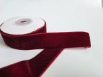 Zamatová stuha bordová – Obrázok 2