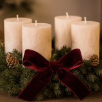 Zamatová stuha bordová