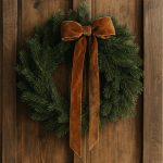 Zamatová stuha škoricová