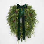 Zamatová stuha zelená