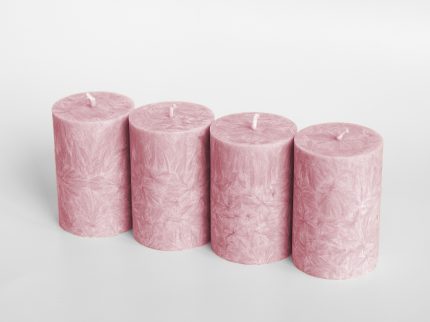 Adventné sviečky Rose - rovnako vysoké