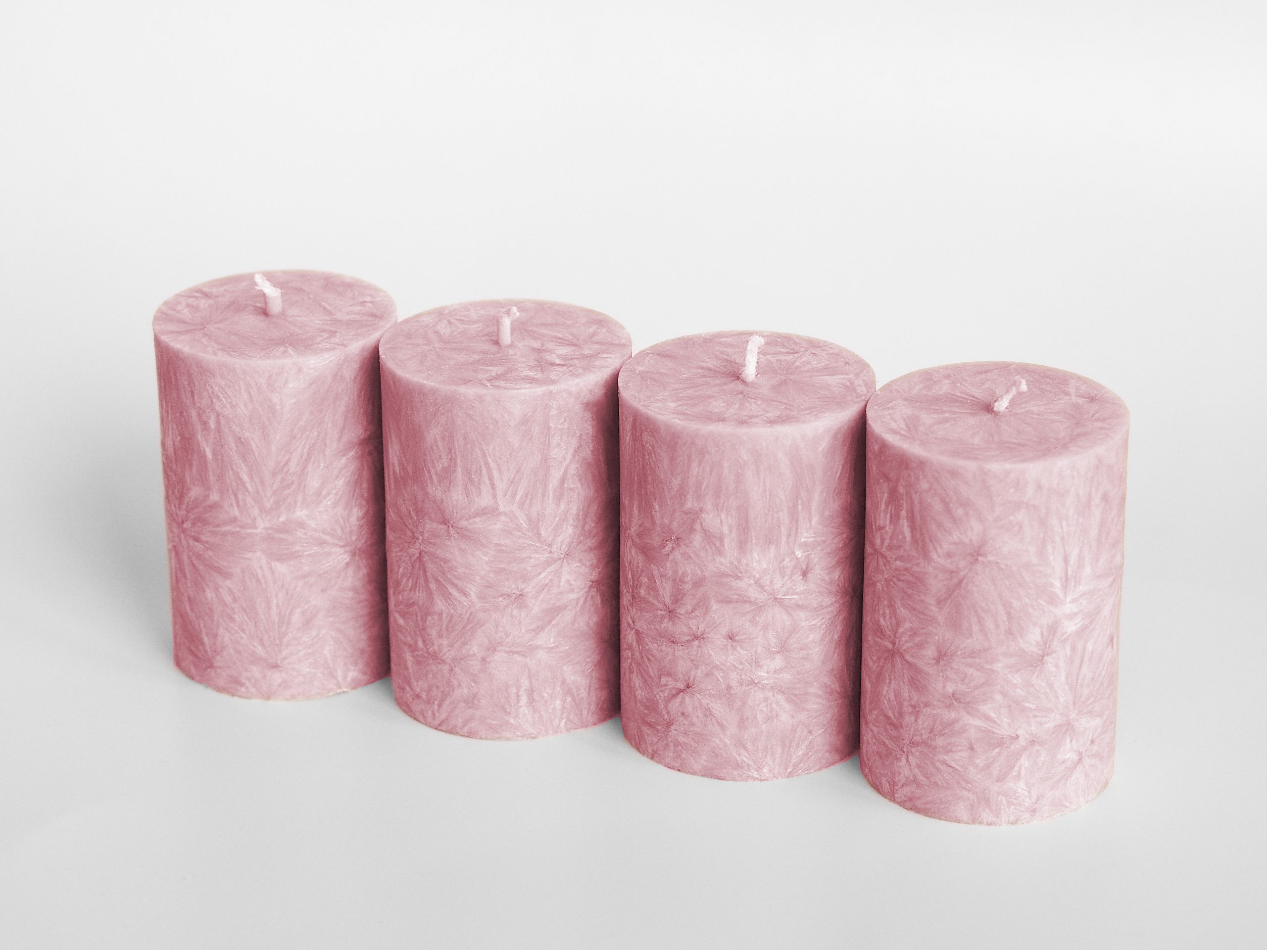 IMG_1846r2 Adventné sviečky Rose - rovnako vysoké – Obrázok 1