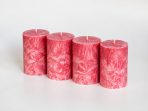 Adventné sviečky Carmine - rovnako vysoké